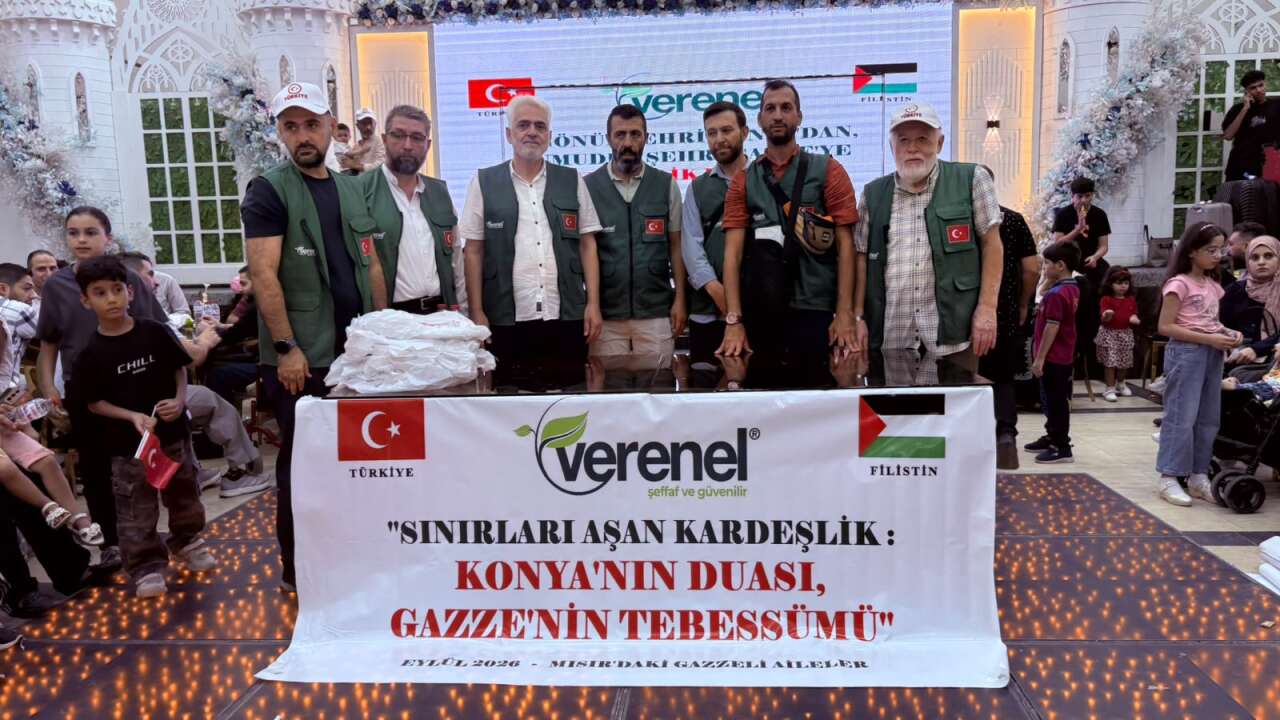 Konya’nın yardım eli Kahire’deki Gazzelilere uzandı 4